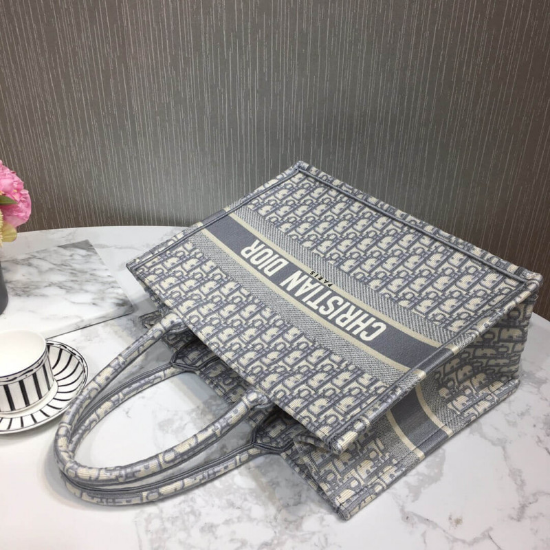 Wholesale Luxury Christian Dior Small Book Tote Oblique M1296 - Image 8