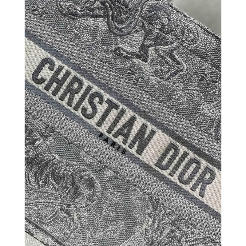 Wholesale Luxury Christian Dior Small Book Tote Toile De Jouy Bag M1296 - Image 3