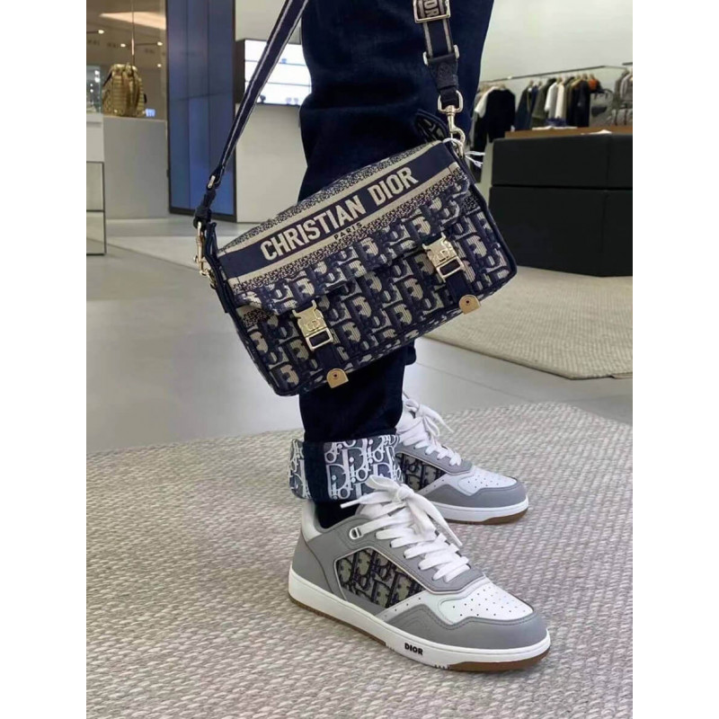 Wholesale Luxury Christian Dior Small Diorcamp Bag In Oblique Embroidery M1241 - Image 5