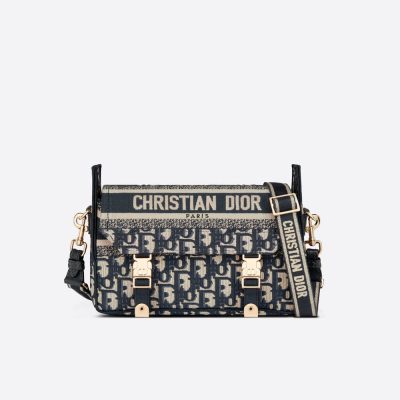 Wholesale Luxury Christian Dior Small Diorcamp Bag In Oblique Embroidery M1241