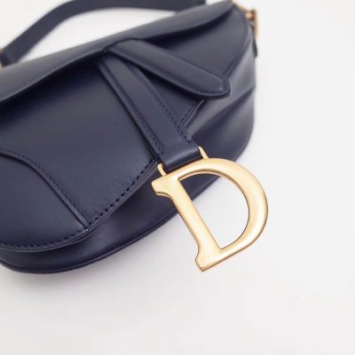 Alternative view of Wholesale Luxury Christian Dior Smooth Calfskin Mini Saddle Bag M0447