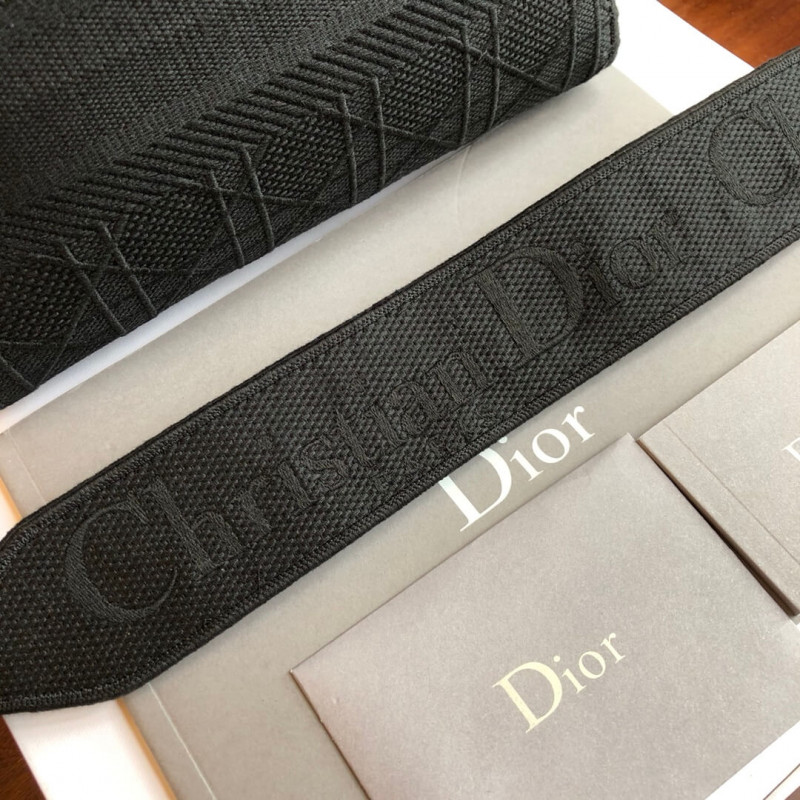 Wholesale Luxury Christian Dior Textile Fabric Medium Lady Dior Bag L4455 - Image 7