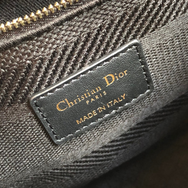 Wholesale Luxury Christian Dior Textile Fabric Medium Lady Dior Bag L4455 - Image 9
