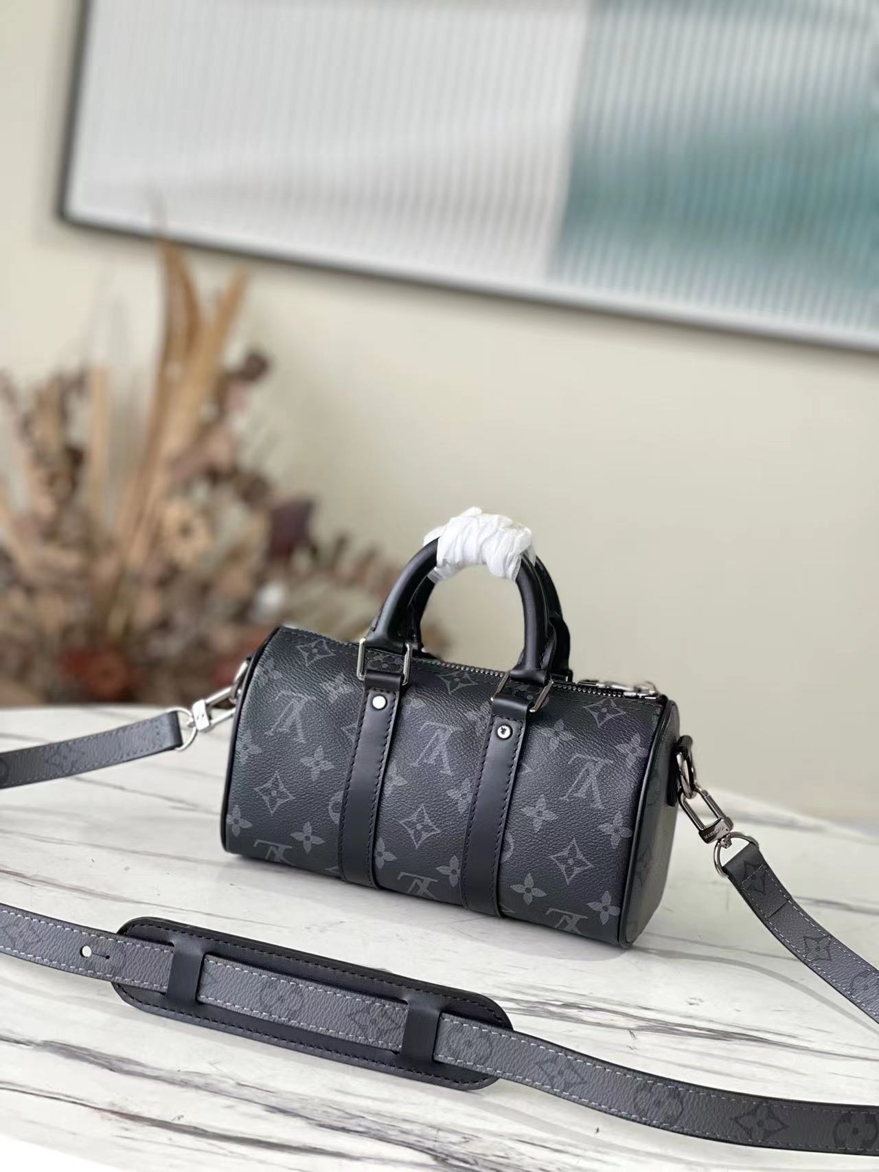 Wholesale Luxury Louis Vuitton Monogram Eclipse Keepall Xs M45947