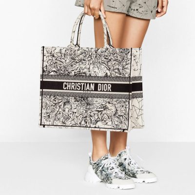 Alternative view of Wholesale Luxury Dior Book Tote In Latte Multicolor Zodiac Embroidery M1286