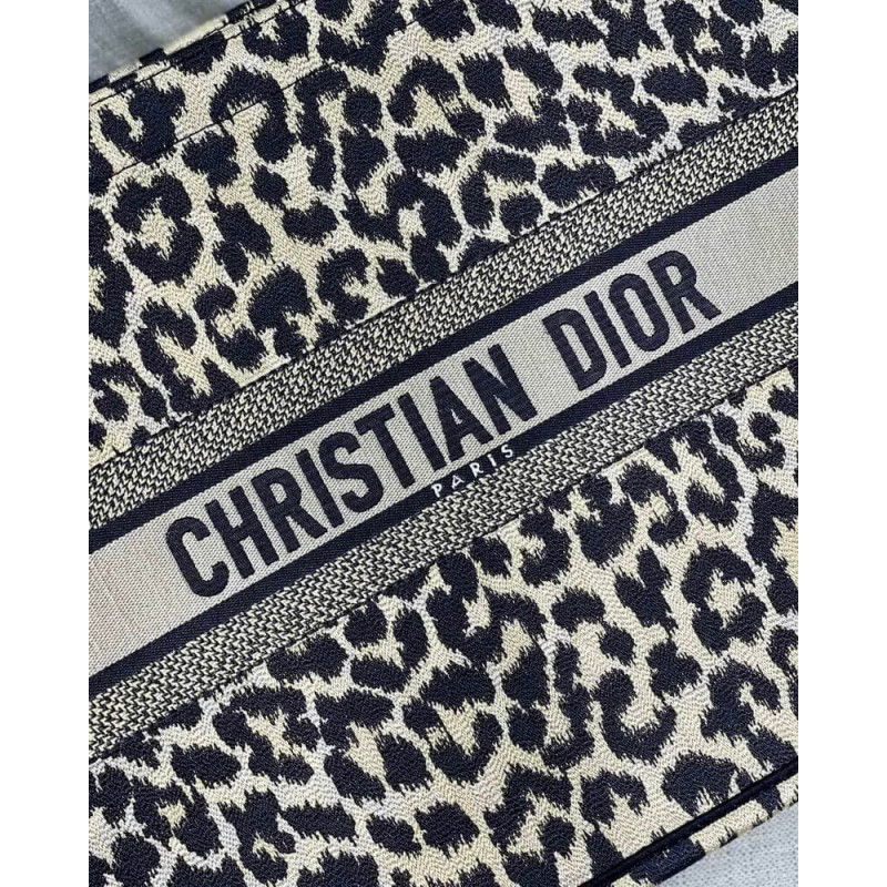 Wholesale Luxury Dior Book Tote Ricamo Mizza Beige Multicolore M1286 - Image 5