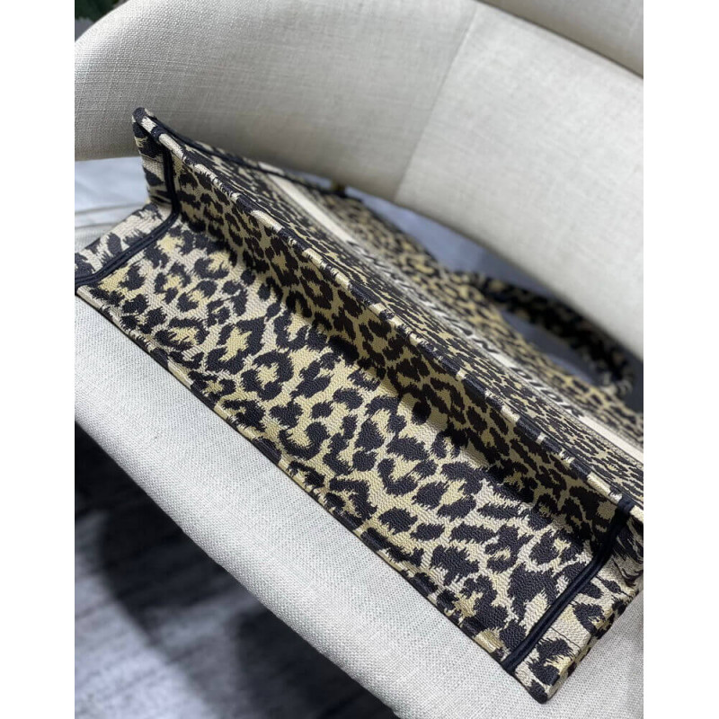 Wholesale Luxury Dior Book Tote Ricamo Mizza Beige Multicolore M1286 - Image 10