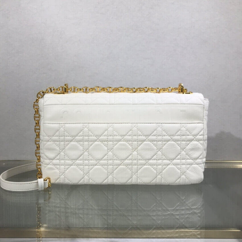 Wholesale Luxury Dior Large Caro Bag Black Supple Cannage Calfskin M9243 - Image 3