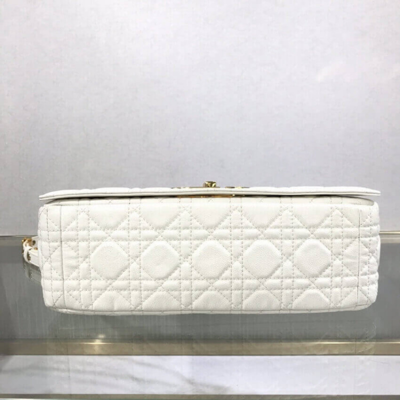 Wholesale Luxury Dior Large Caro Bag Black Supple Cannage Calfskin M9243 - Image 8