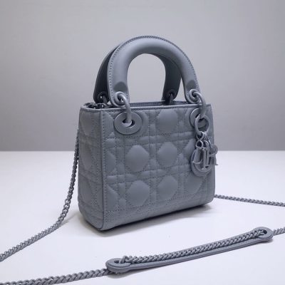 Alternative view of Wholesale Luxury Dior Mini Lady Dior Bag In Ultramatte Cannage Calfskin M0505
