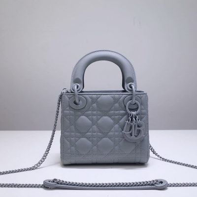 Wholesale Luxury Dior Mini Lady Dior Bag In Ultramatte Cannage Calfskin M0505