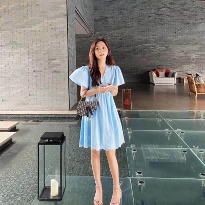 Alternative view of Wholesale Luxury Dior Mini Saddle Bag Blue Oblique Jacquard M0447