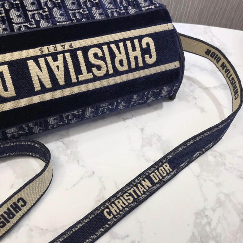 Wholesale Luxury Dior Oblique Embroidered Velvet Diorcamp Messenger Bag M1291V - Image 10
