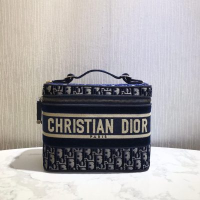 Alternative view of Wholesale Luxury Dior Oblique Embroidered Velvet Diortravel Vanity Case S5480V