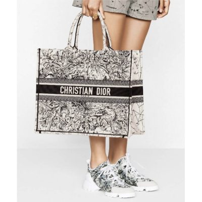 Alternative view of Wholesale Luxury Dior Small Book Tote In Latte Multicolor Zodiac Embroidery M1296