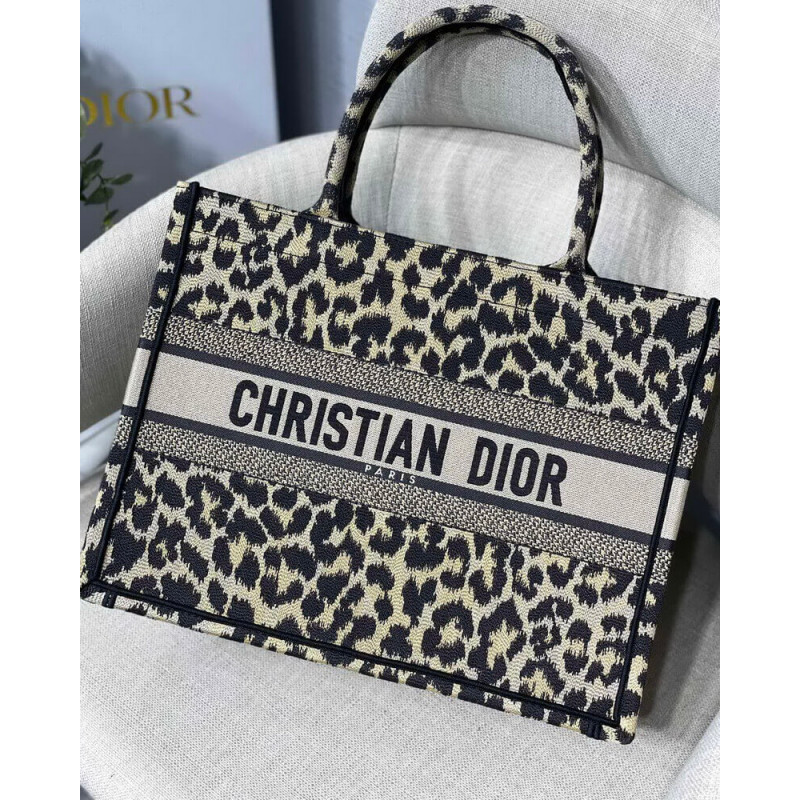 Wholesale Luxury Dior Small Book Tote Ricamo Mizza Beige Multicolore M1296 - Image 2