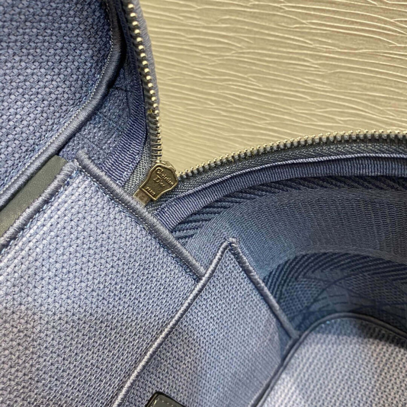 Wholesale Luxury Dior Travel Vanity Case Denim Cannage Embroidery S5480 - Image 9