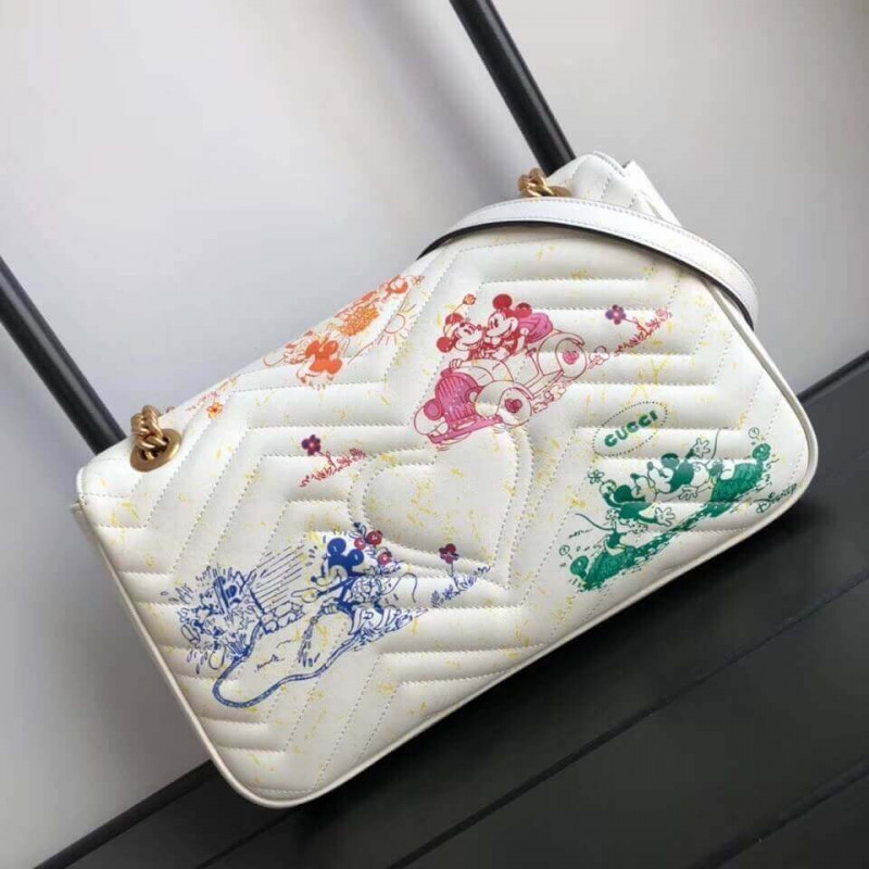 Wholesale Luxury Disney X Gucci Gg Marmont Medium Shoulder Bag 443496 - Image 4
