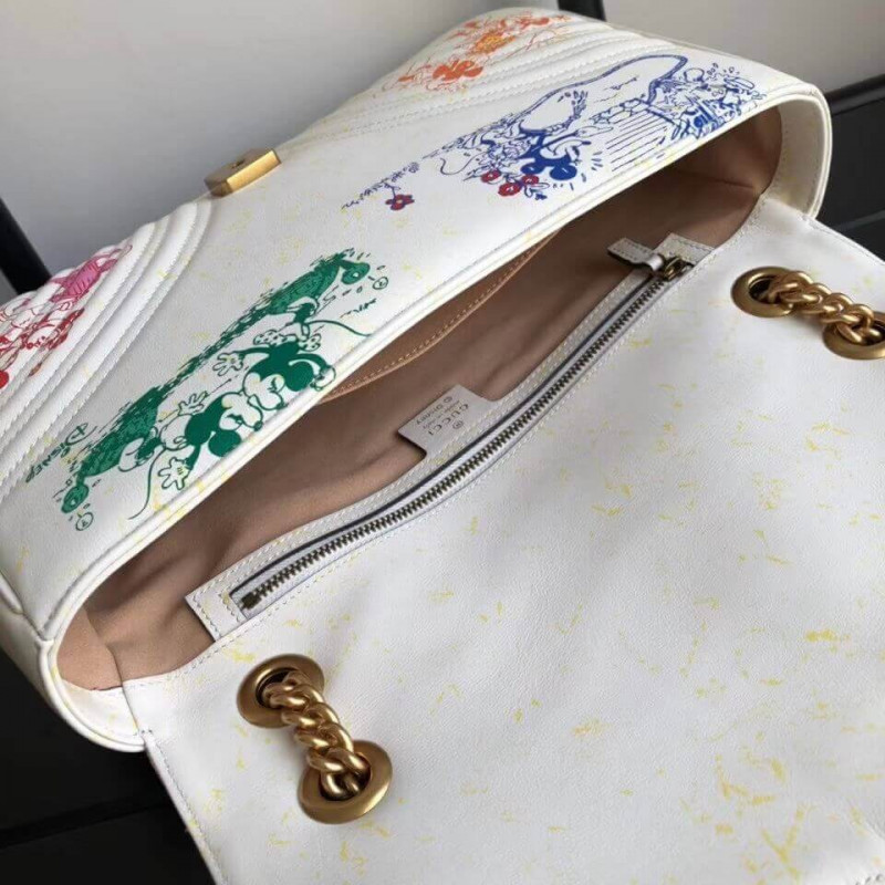 Wholesale Luxury Disney X Gucci Gg Marmont Medium Shoulder Bag 443496 - Image 10