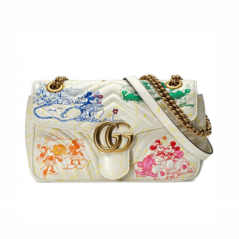 Wholesale Luxury Disney X Gucci Gg Marmont Small Shoulder Bag 443497