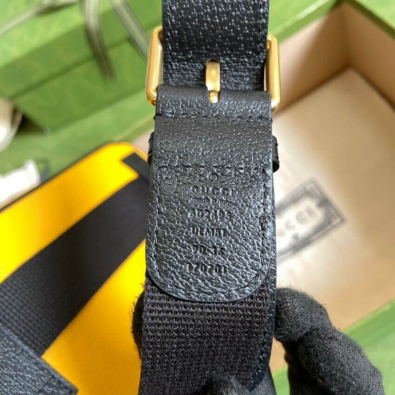 Wholesale Luxury Gucci 100 Belt Bag In Yellow Leather 602695 - Image 9