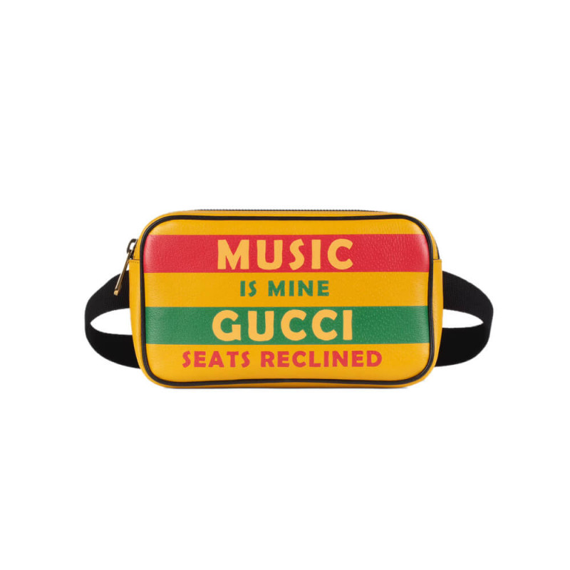 Wholesale Luxury Gucci 100 Belt Bag In Yellow Leather 602695