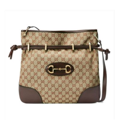 Wholesale Luxury Gucci 1955 Horsebit Gg Canvas Messenger Bag 602089