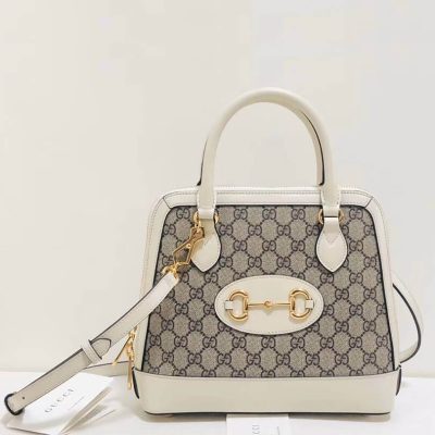 Alternative view of Wholesale Luxury Gucci 1955 Horsebit Gg Supreme Small Top Handle Bag 621220