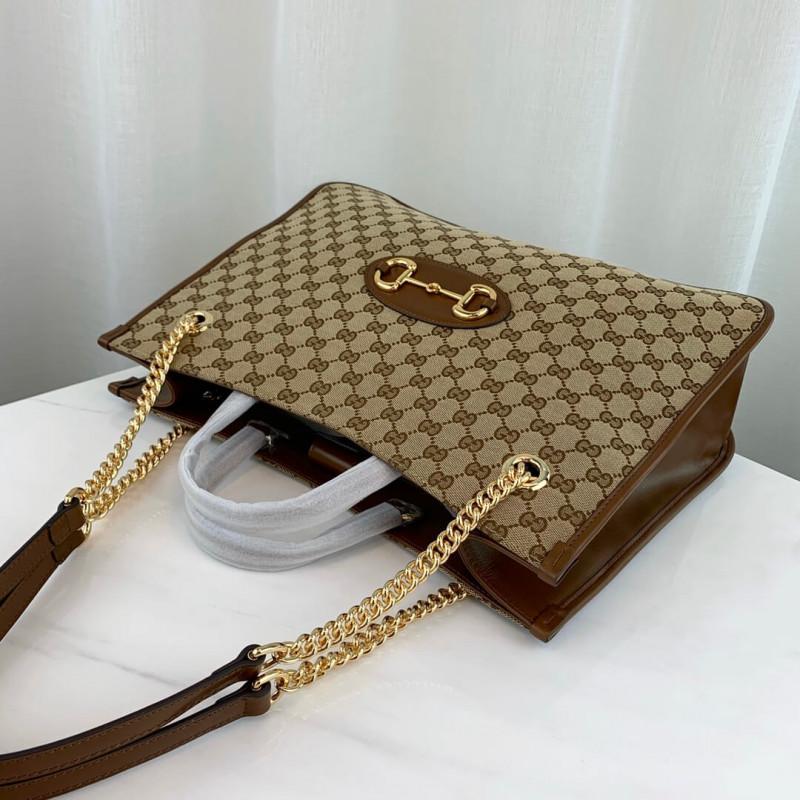 Wholesale Luxury Gucci 1955 Horsebit Large Tote Bag 623695 - Image 6
