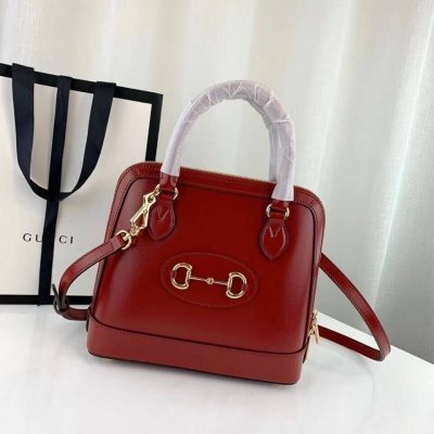 Alternative view of Wholesale Luxury Gucci 1955 Horsebit Leather Small Top Handle Bag 621220