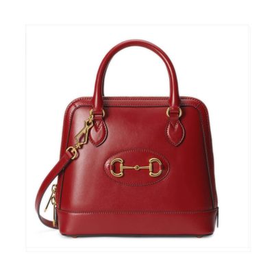 Wholesale Luxury Gucci 1955 Horsebit Leather Small Top Handle Bag 621220
