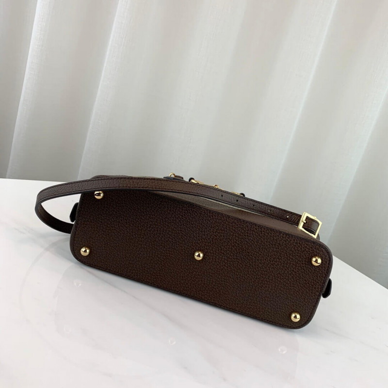 Wholesale Luxury Gucci 1955 Horsebit Medium Top Handle Bag 602206 - Image 5