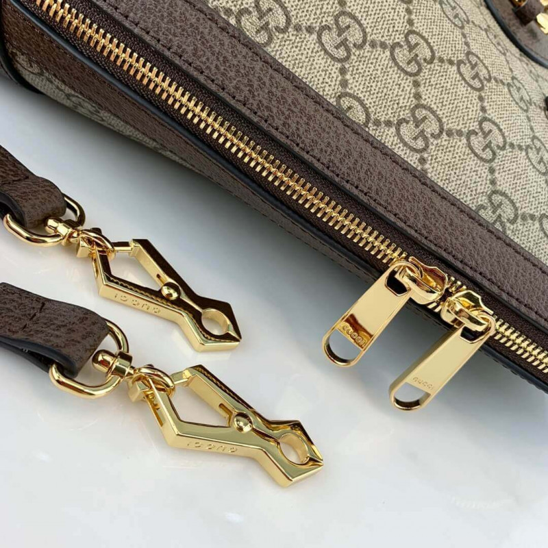 Wholesale Luxury Gucci 1955 Horsebit Medium Top Handle Bag 602206 - Image 8