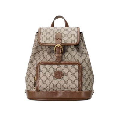 Wholesale Luxury Gucci Backpack With Interlocking G In Gg Supreme 674147