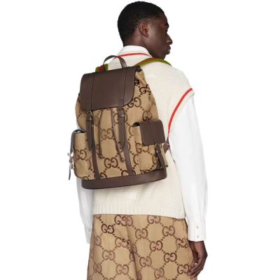 Alternative view of Wholesale Luxury Gucci Backpack With Jumbo Gg 678829