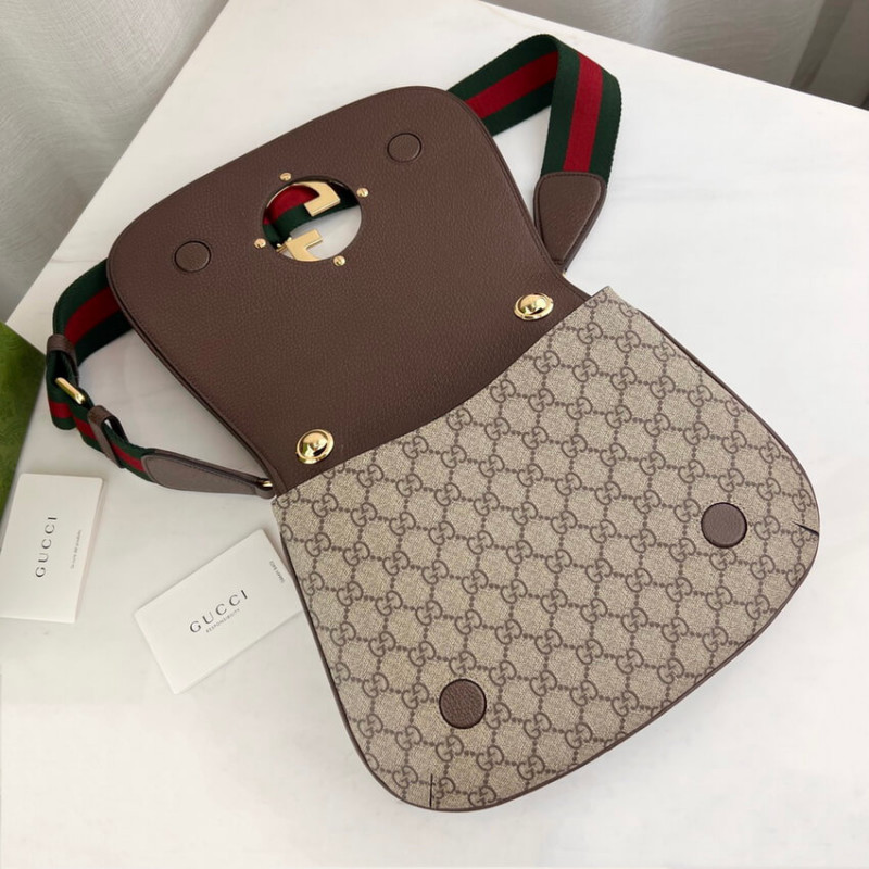 Wholesale Luxury Gucci Blondie Medium Shoulder Bag With Round Interlocking G 699210 - Image 12