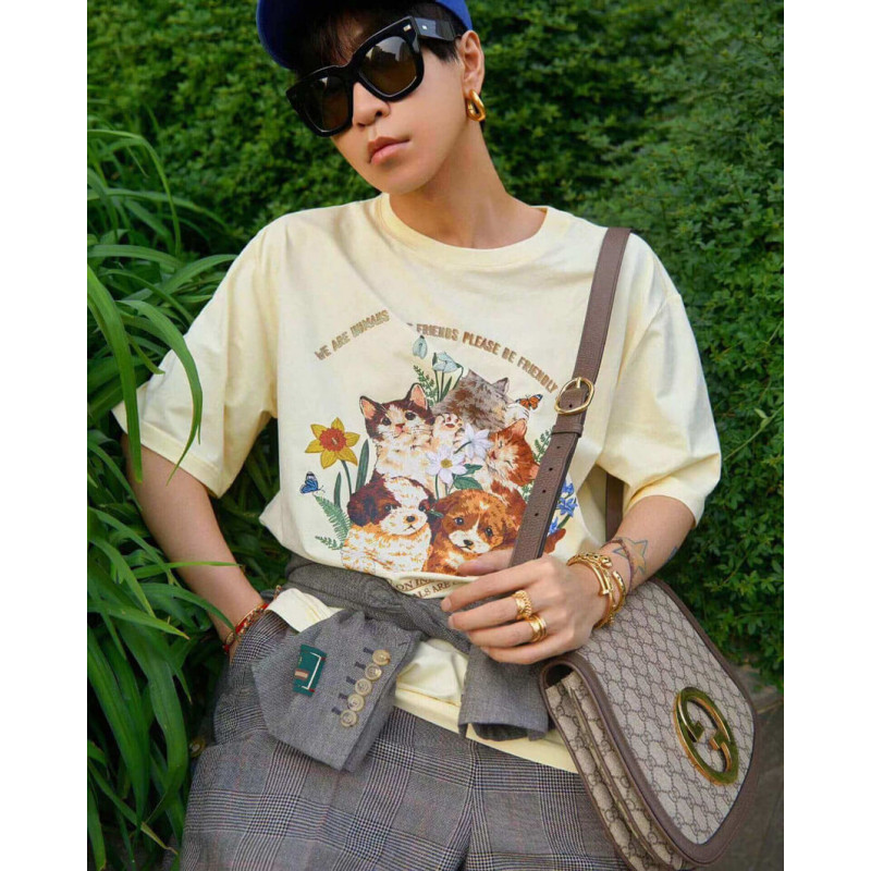 Wholesale Luxury Gucci Blondie Medium Shoulder Bag With Round Interlocking G 699210 - Image 3
