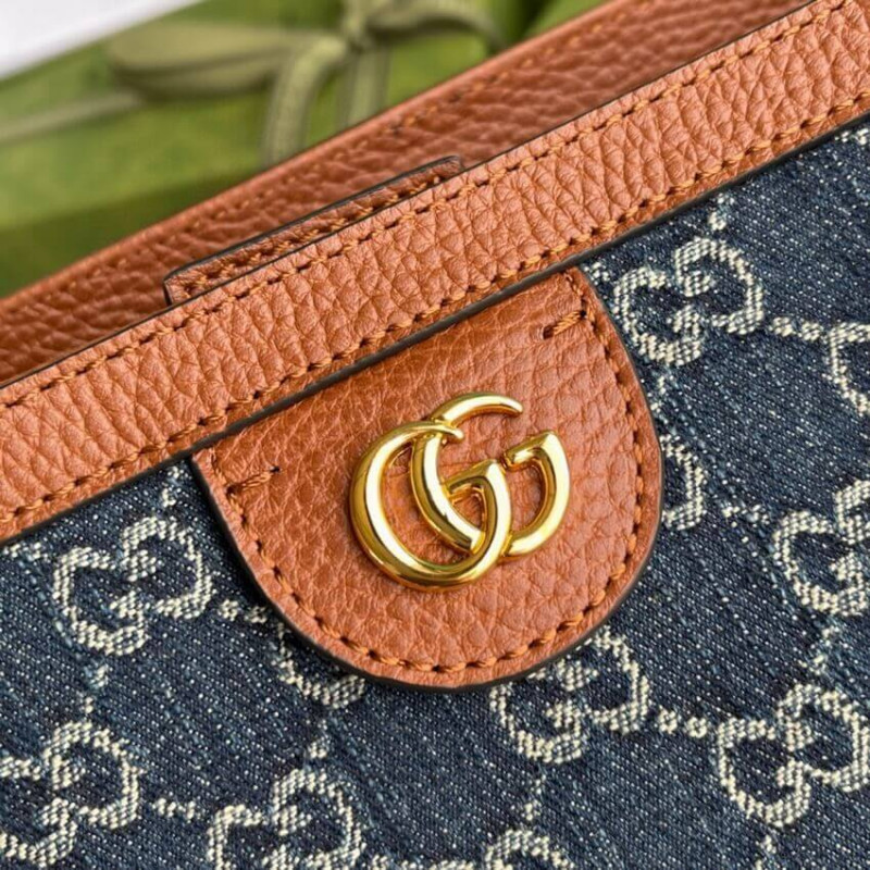 Wholesale Luxury Gucci Denim Ophidia Gg Medium Tote 631685 - Image 8