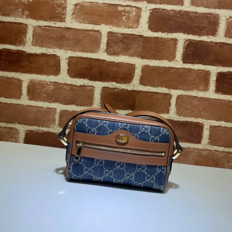 Wholesale Luxury Gucci Denim Ophidia Gg Mini Bag 517350 - Image 2