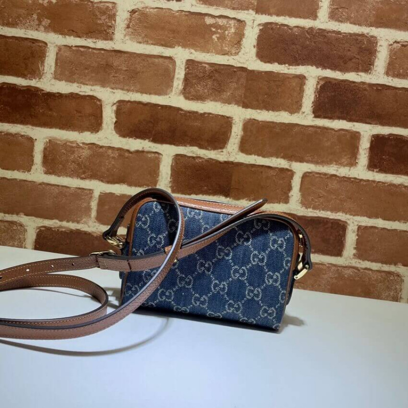 Wholesale Luxury Gucci Denim Ophidia Gg Mini Bag 517350 - Image 4