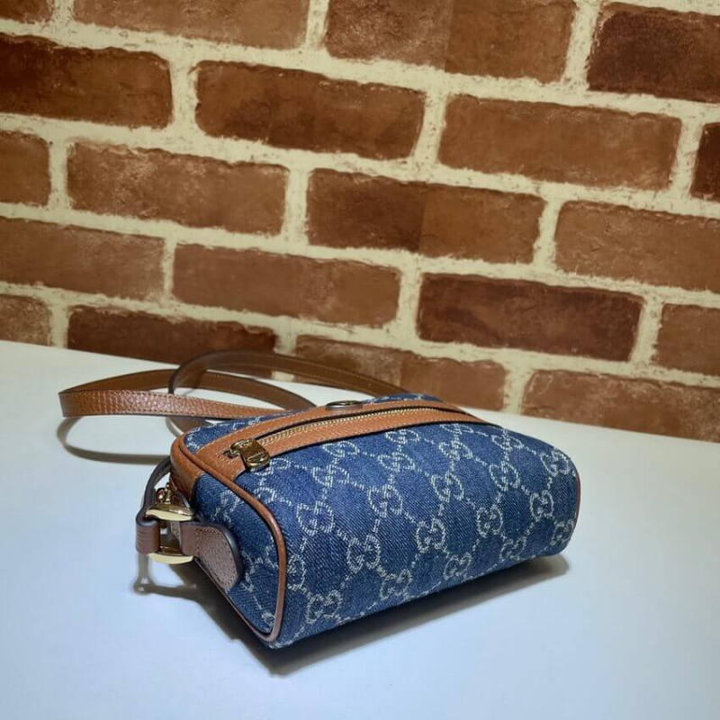 Wholesale Luxury Gucci Denim Ophidia Gg Mini Bag 517350 - Image 5