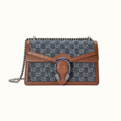 Wholesale Luxury Gucci Denim Small Dionysus Shoulder Bag 400249