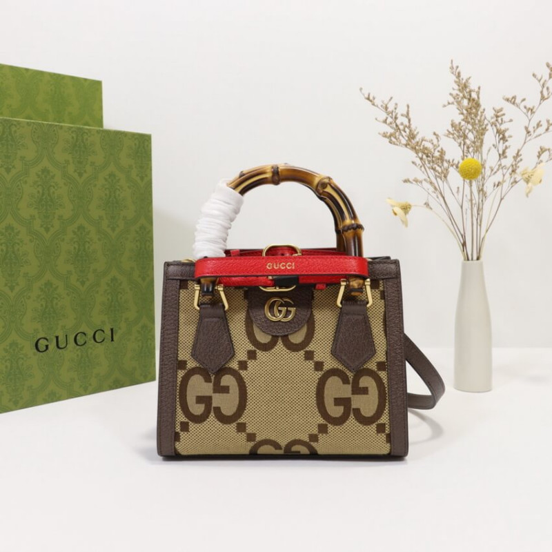 Wholesale Luxury Gucci Diana Jumbo Gg Mini Tote Bag 655661 - Image 3