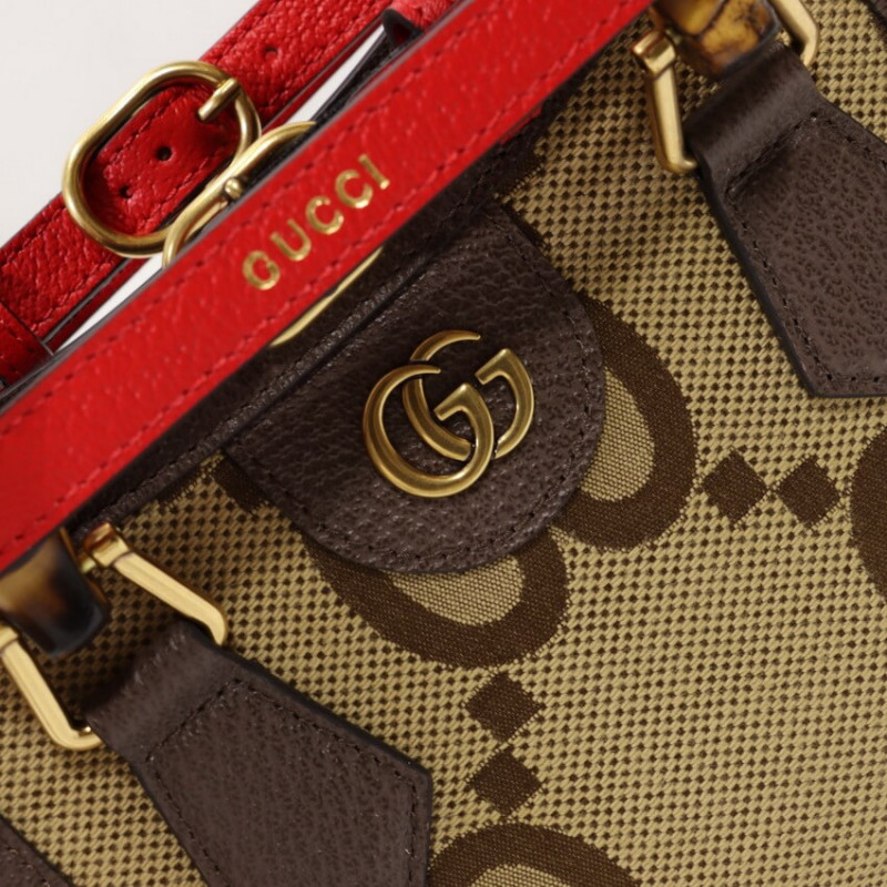 Wholesale Luxury Gucci Diana Jumbo Gg Mini Tote Bag 655661 - Image 5