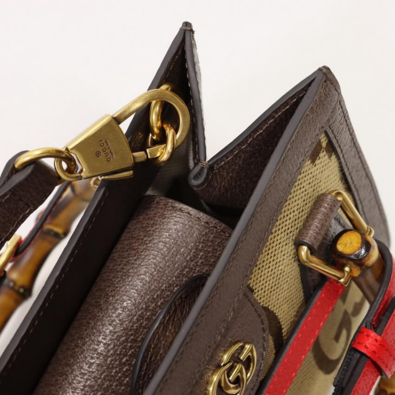 Wholesale Luxury Gucci Diana Jumbo Gg Mini Tote Bag 655661 - Image 6