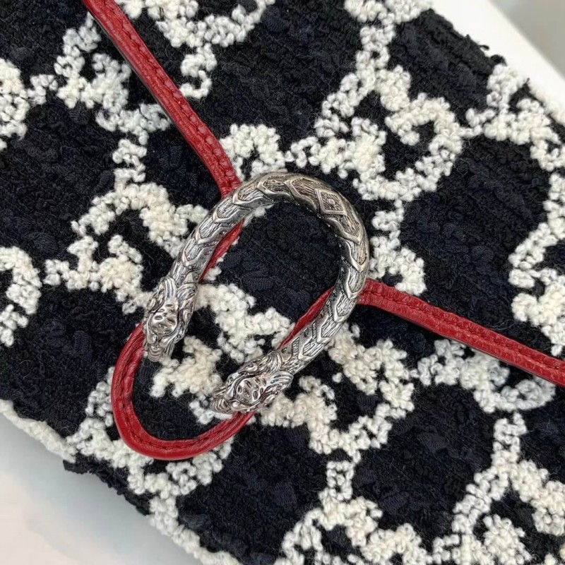 Wholesale Luxury Gucci Dionysus Gg Tweed Mini Bag 401231 - Image 7