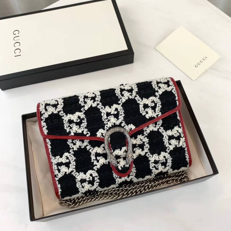Wholesale Luxury Gucci Dionysus Gg Tweed Mini Bag 401231 - Image 10