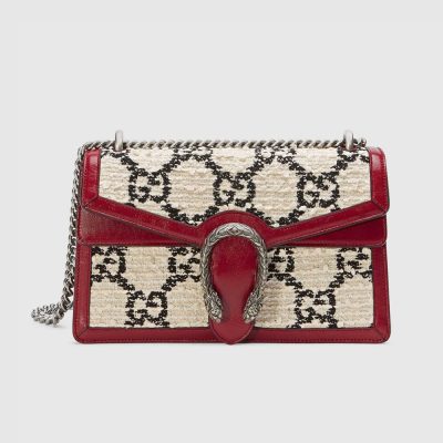 Wholesale Luxury Gucci Dionysus Gg Tweed Small Shoulder Bag 400249