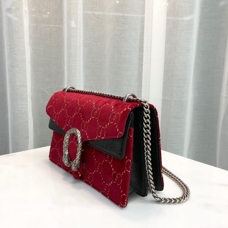 Wholesale Luxury Gucci Dionysus Gg Velvet Small Shoulder Bag 400249 - Image 4