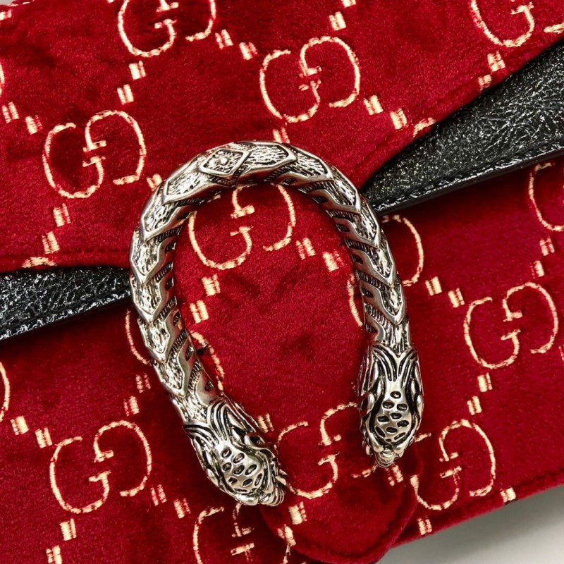 Wholesale Luxury Gucci Dionysus Gg Velvet Small Shoulder Bag 400249 - Image 5